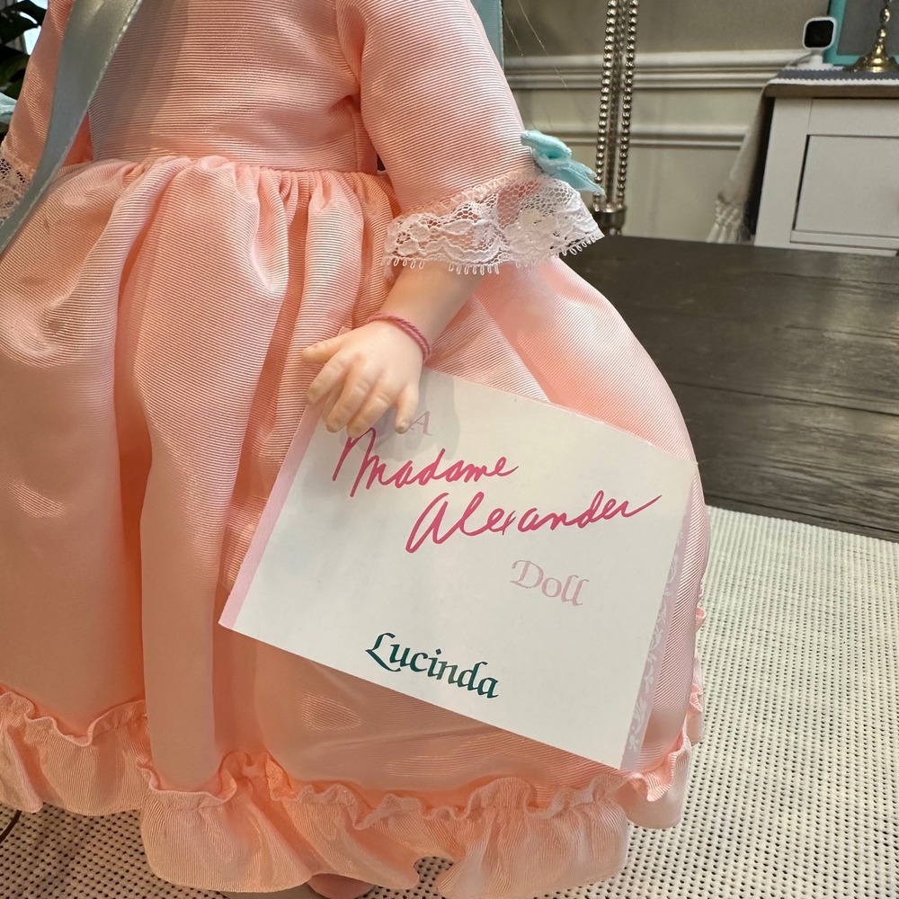 Madame Alexander Lucinda Doll Vintage Original 1980s in box Complete New 14 inch - Picture 3 of 10